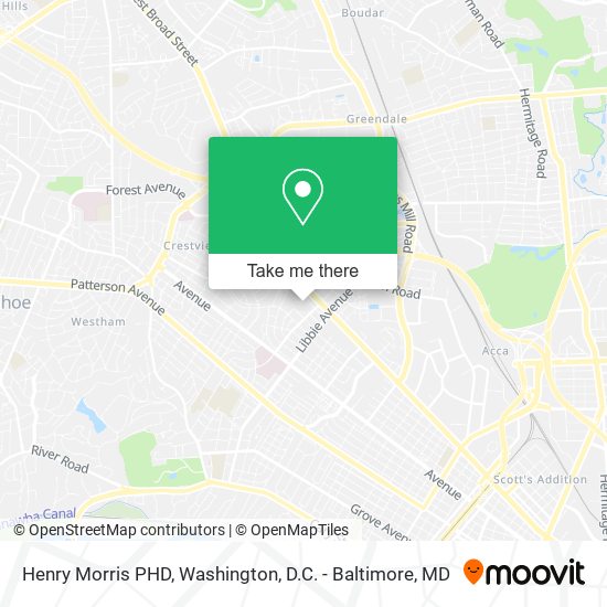 Henry Morris PHD map
