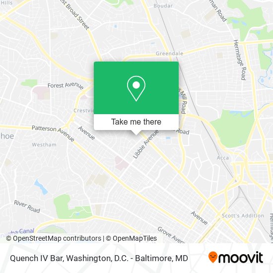 Quench IV Bar map