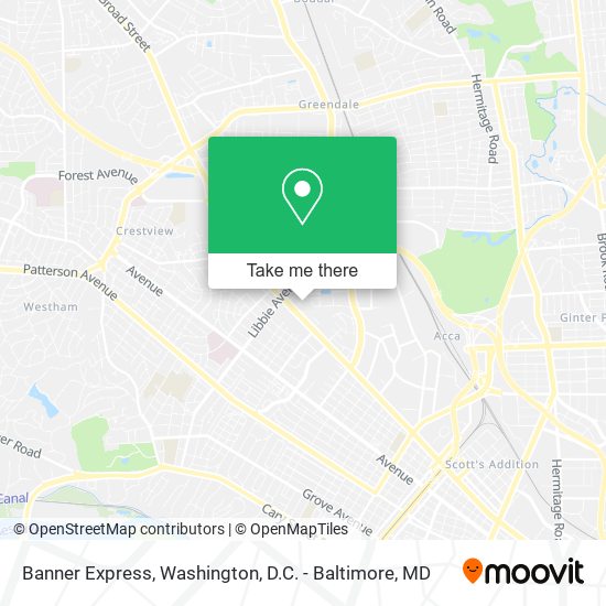 Mapa de Banner Express