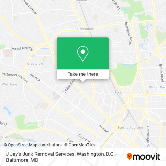 J Jay's Junk Removal Services map