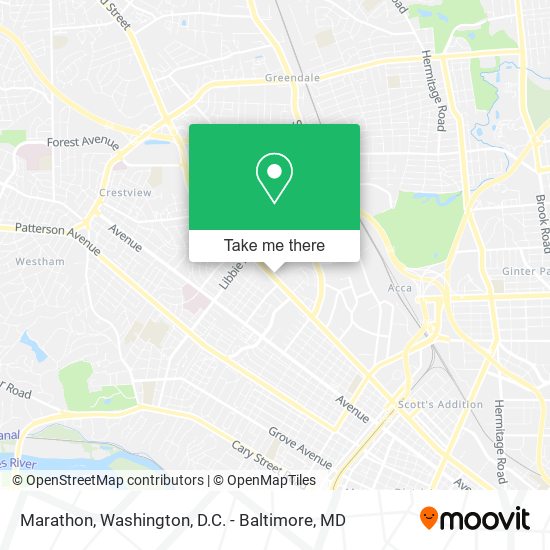 Mapa de Marathon