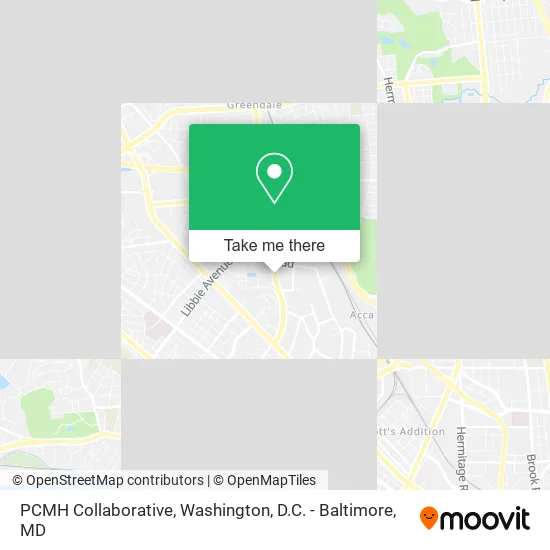 PCMH Collaborative map