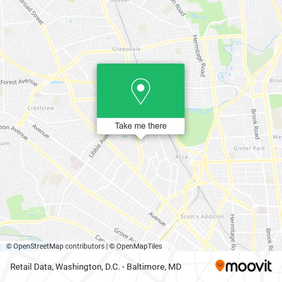 Retail Data map