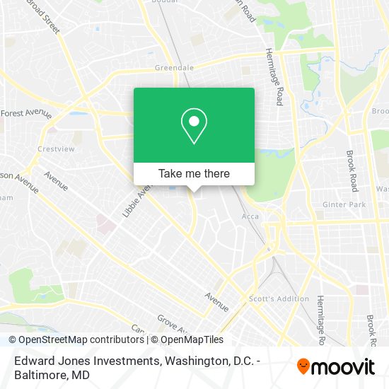 Edward Jones Investments map