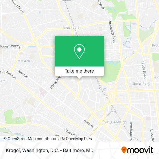Kroger map