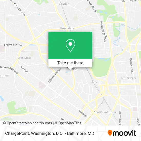 ChargePoint map