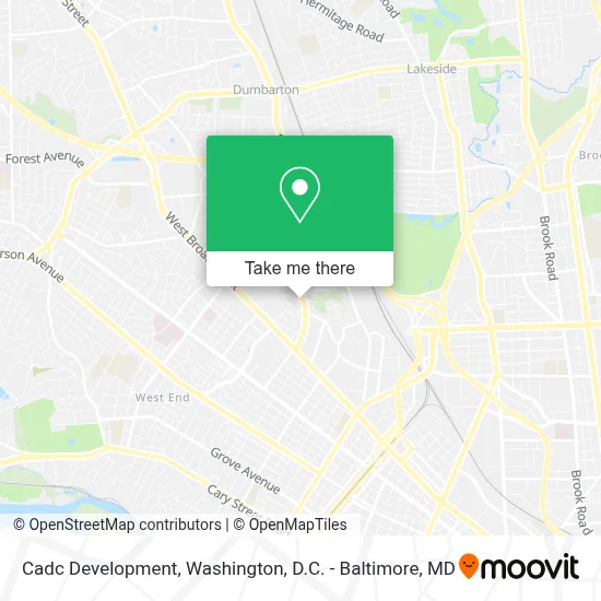 Cadc Development map