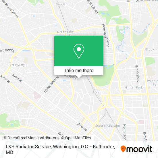 Mapa de L&S Radiator Service