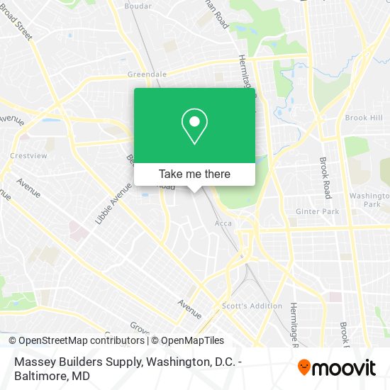 Mapa de Massey Builders Supply