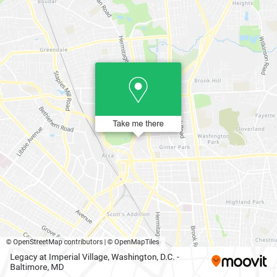 Legacy at Imperial Village map