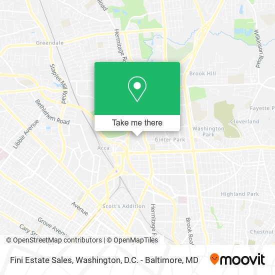 Mapa de Fini Estate Sales