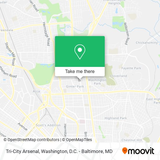 Tri-City Arsenal map