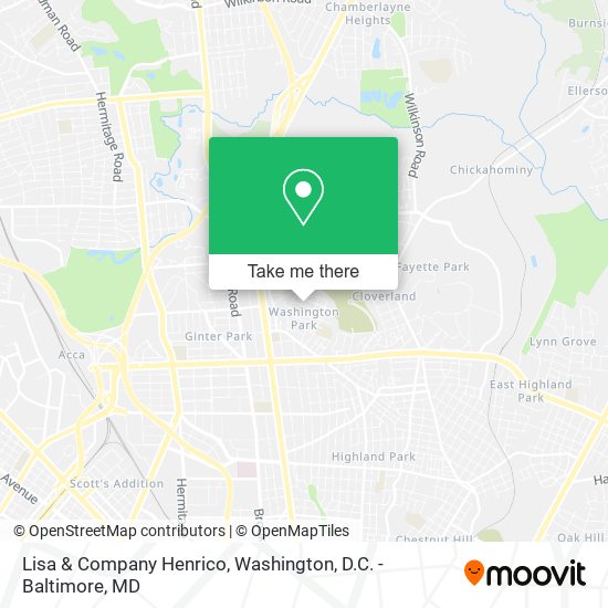 Lisa & Company Henrico map