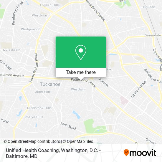 Unified Health Coaching map