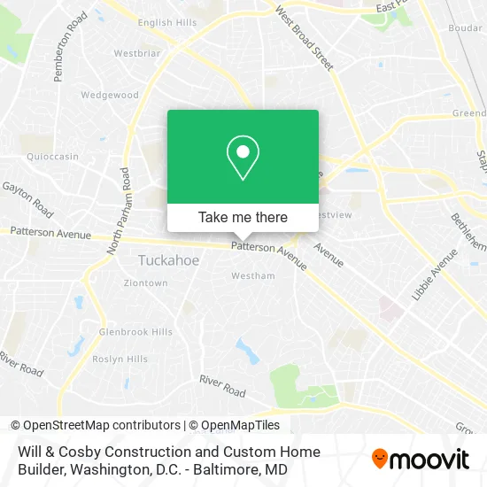 Will & Cosby Construction and Custom Home Builder map