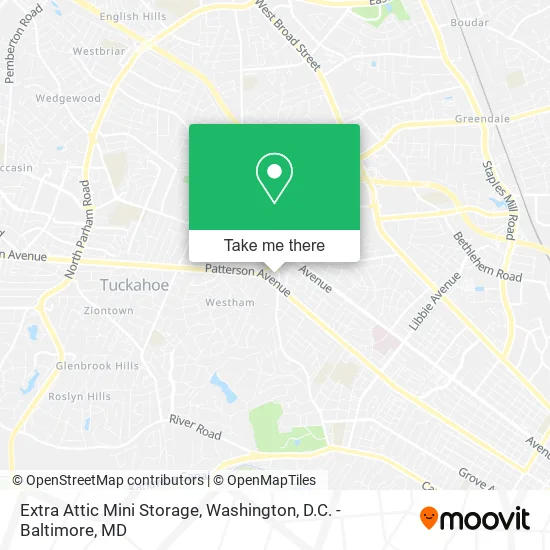 Extra Attic Mini Storage map