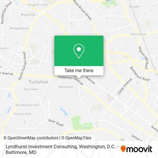 Lyndhurst Investment Consulting map