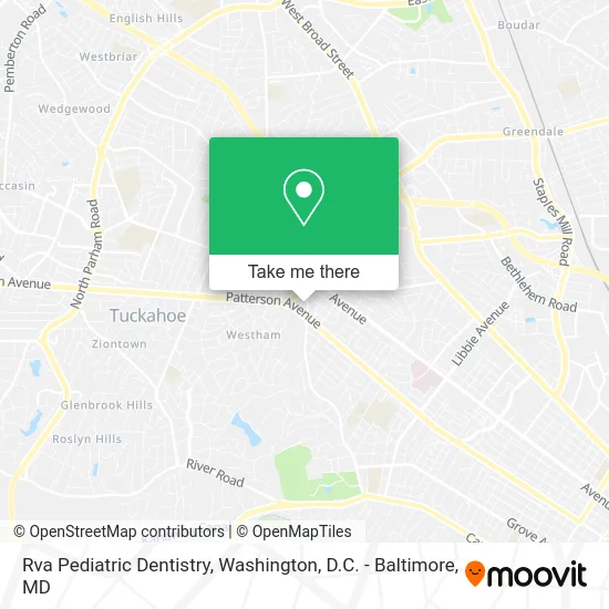 Rva Pediatric Dentistry map