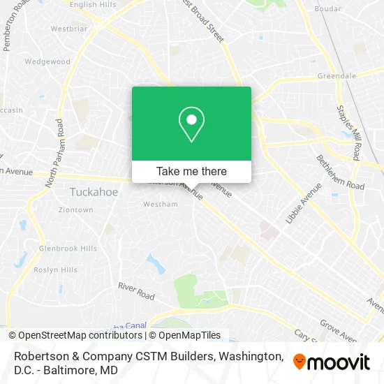 Robertson & Company CSTM Builders map