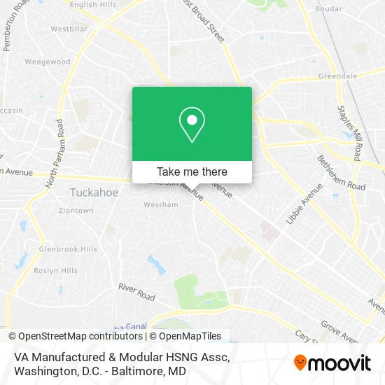 VA Manufactured & Modular HSNG Assc map