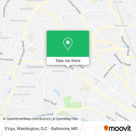 EVgo map