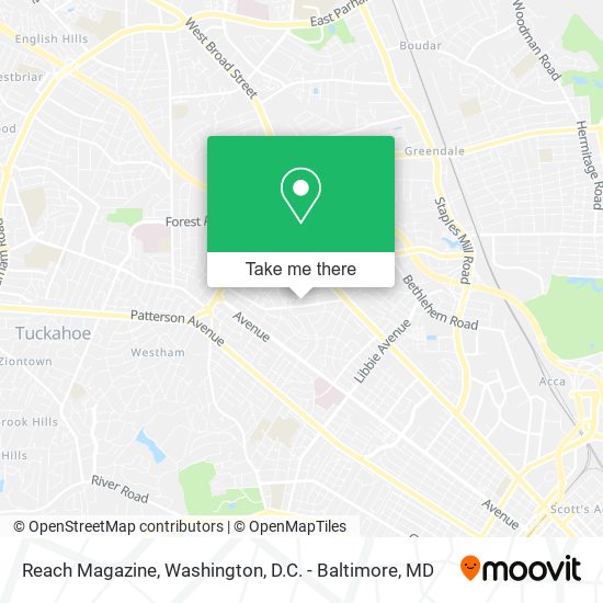 Reach Magazine map