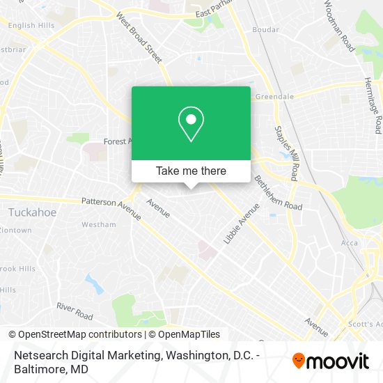 Netsearch Digital Marketing map