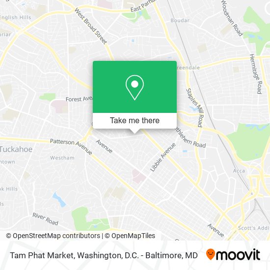 Tam Phat Market map