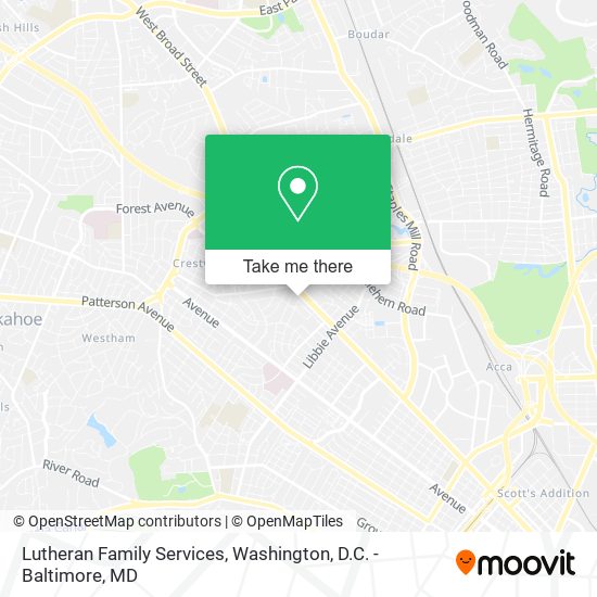 Mapa de Lutheran Family Services