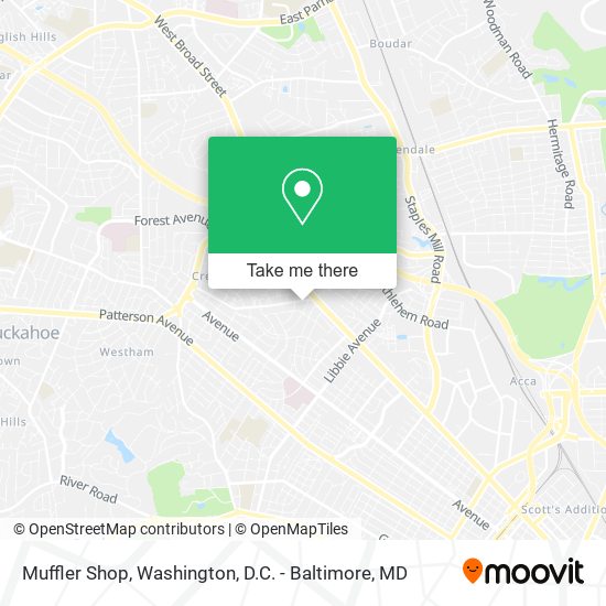 Mapa de Muffler Shop