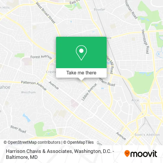 Harrison Chavis & Associates map