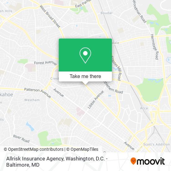 Mapa de Allrisk Insurance Agency