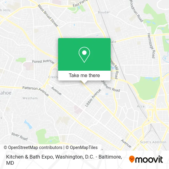Kitchen & Bath Expo map