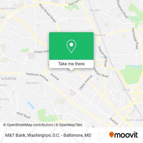 M&T Bank map