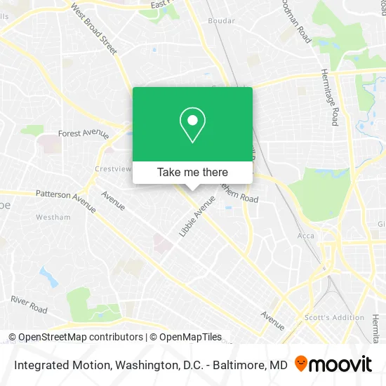 Mapa de Integrated Motion