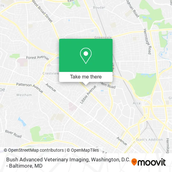 Mapa de Bush Advanced Veterinary Imaging