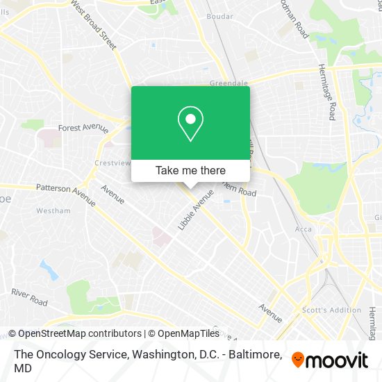 Mapa de The Oncology Service