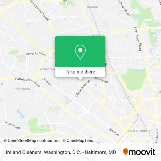 Ireland Cleaners map