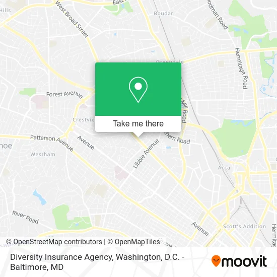 Diversity Insurance Agency map