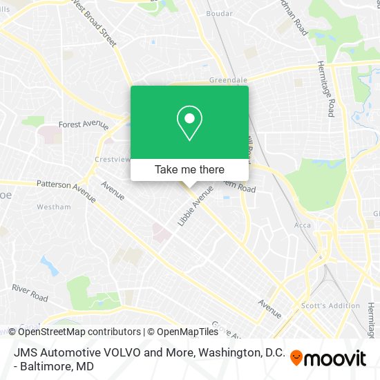 JMS Automotive VOLVO and More map