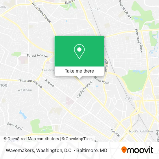 Wavemakers map