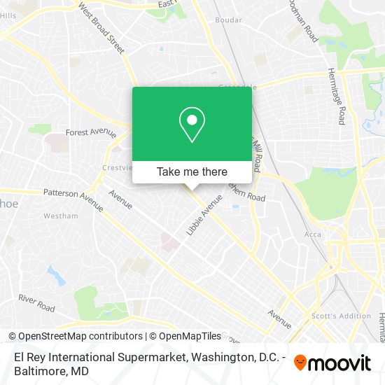 El Rey International Supermarket map