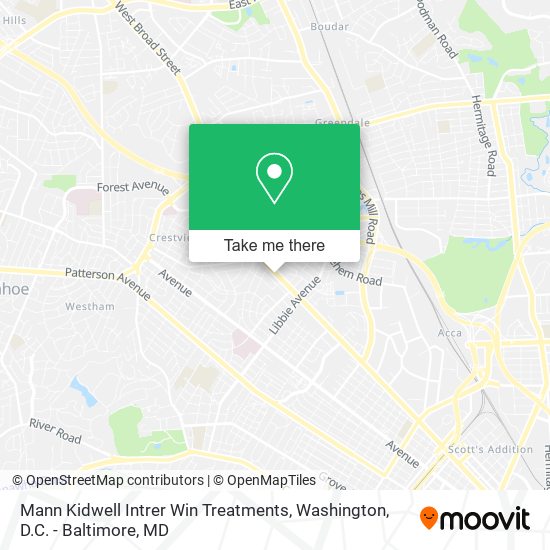 Mann Kidwell Intrer Win Treatments map