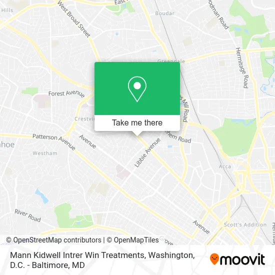 Mann Kidwell Intrer Win Treatments map