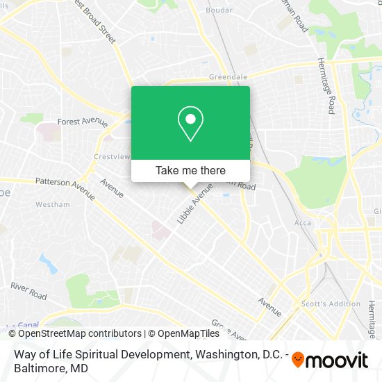 Way of Life Spiritual Development map