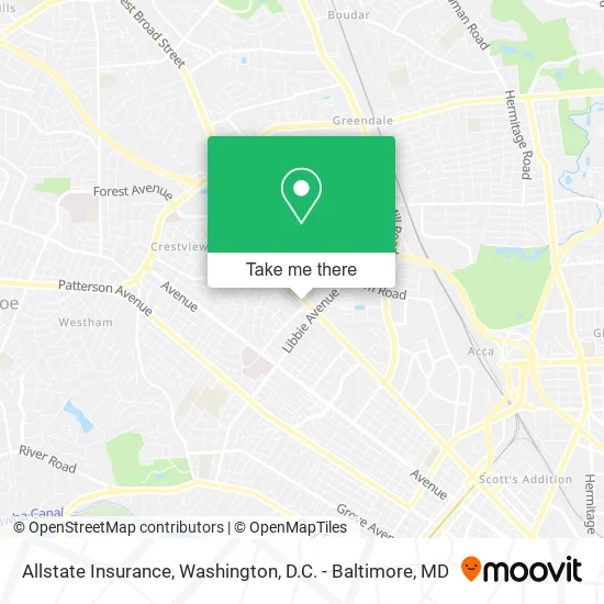Allstate Insurance map
