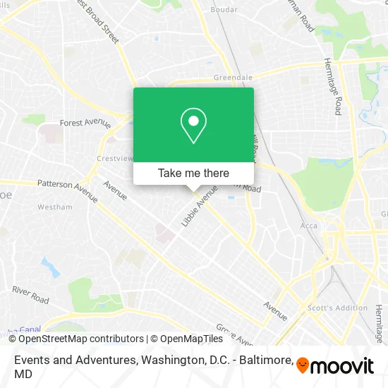 Mapa de Events and Adventures