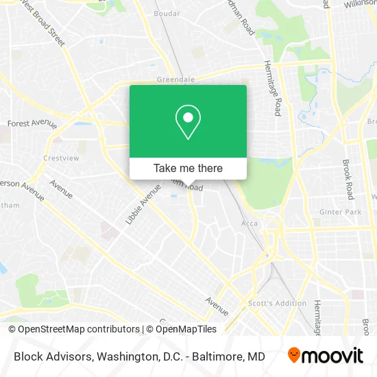 Block Advisors map