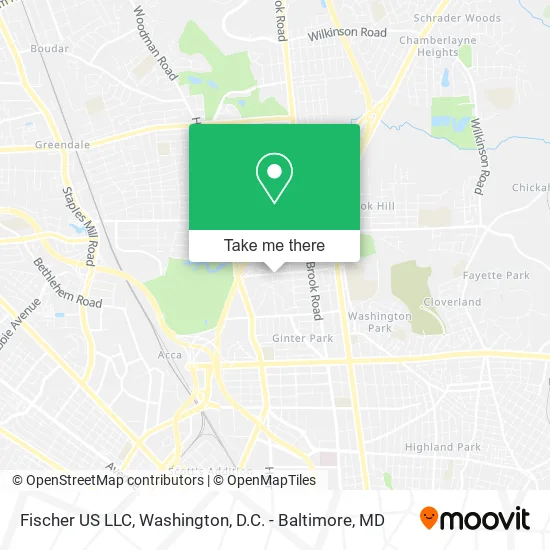 Mapa de Fischer US LLC