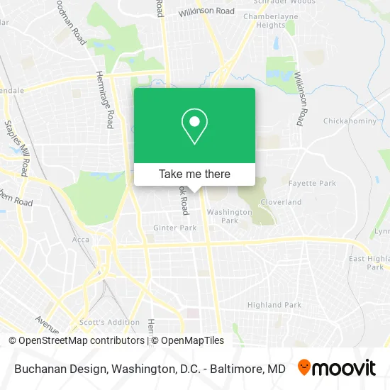 Mapa de Buchanan Design